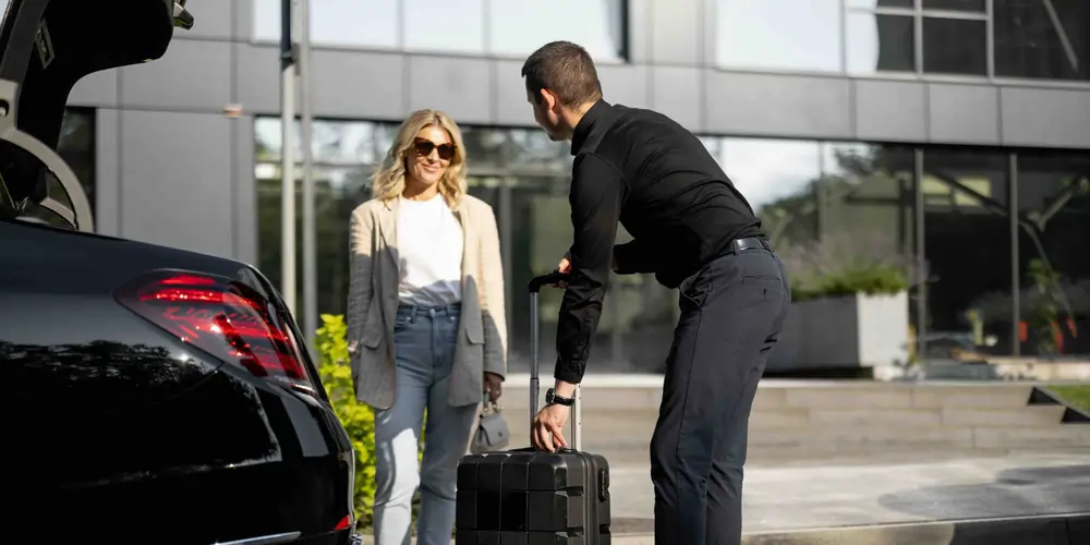 Mercedes V-Class for group intercity chauffeur journeys